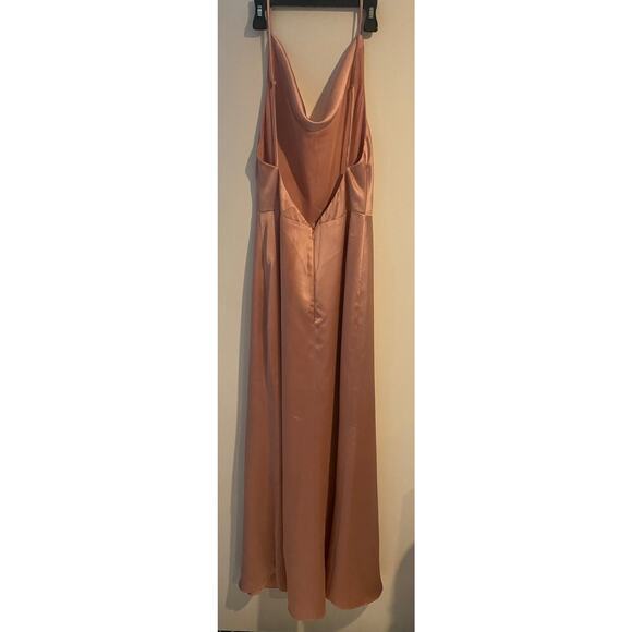 EUC ROSE color Amsale Alicia dress sz: 2 - Picture 10 of 16